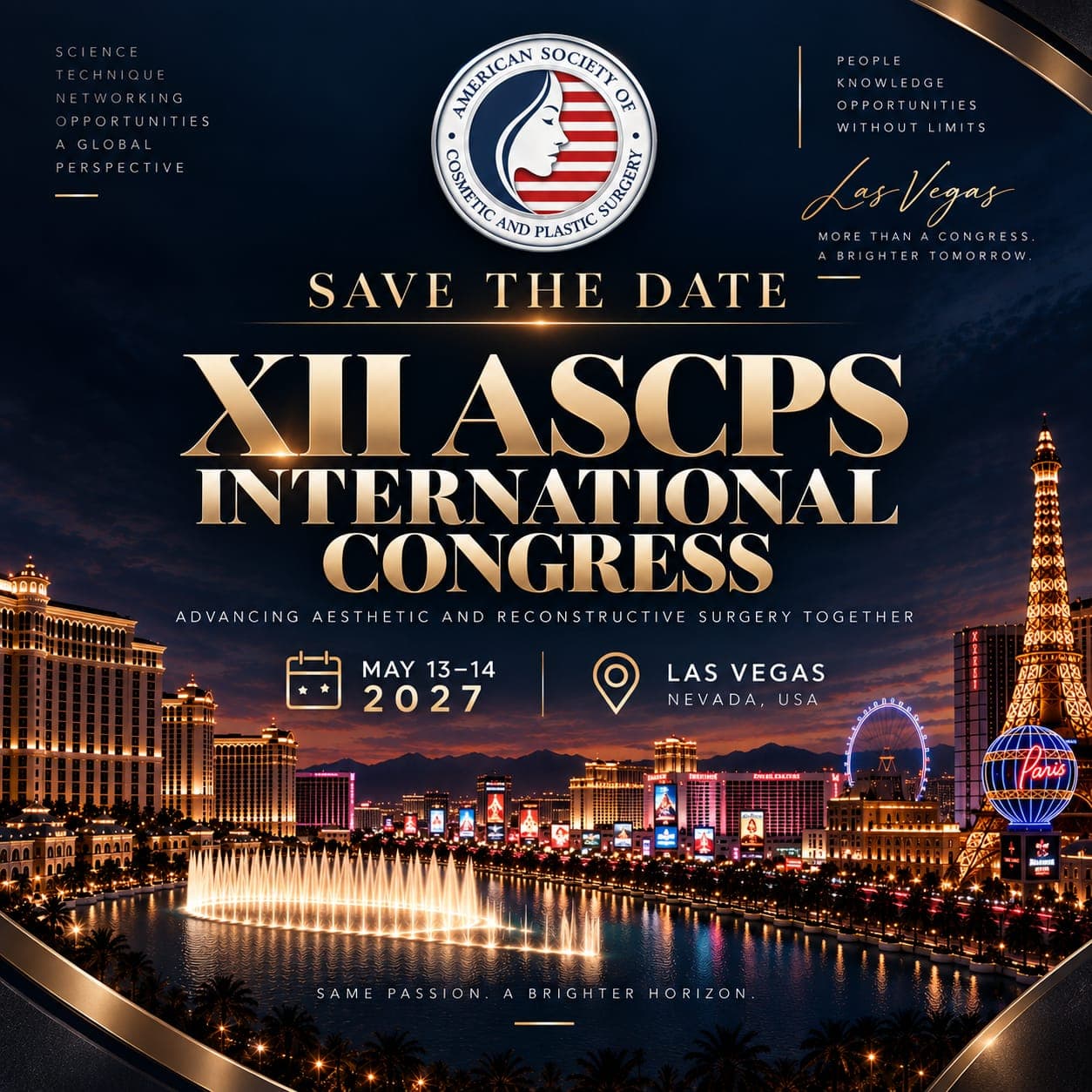 XII ASCPS International Congress of Plastic Surgery